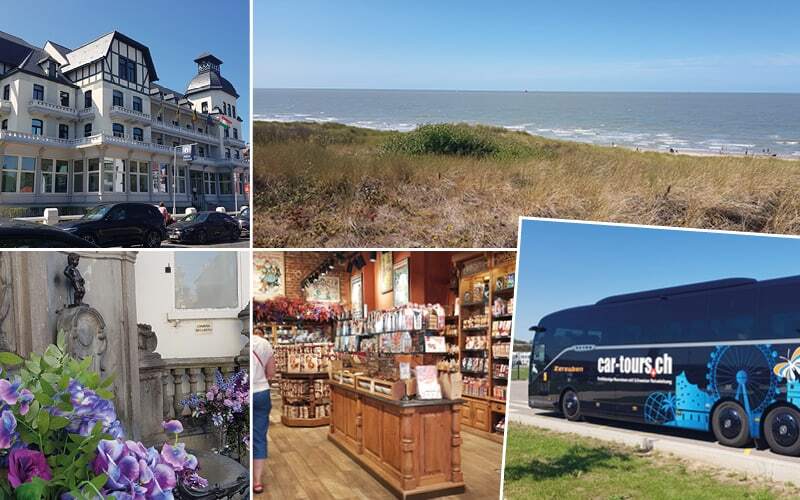 Hôtel Belle Époque, dunes face à la mer du Nord, Manneken Pis et boutique de douceurs