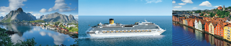 Kreuzfahrt Norwegische Fjorde mit Vivana Coray