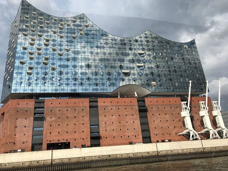 Une visite de l'emblème de Hambourg