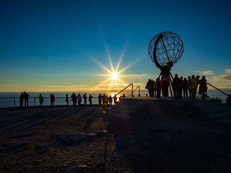 En bikini au cap Nord