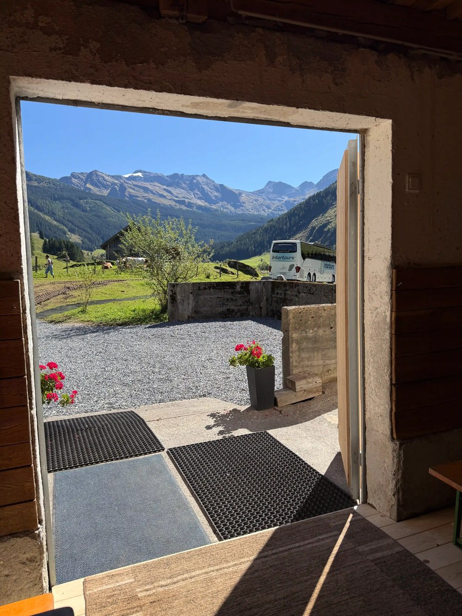Une vue magnifique sur les montagnes autrichiennes
