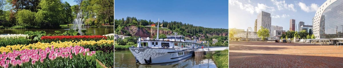 Ein «Hausboot» in Rotterdam mit Gisela Jähn