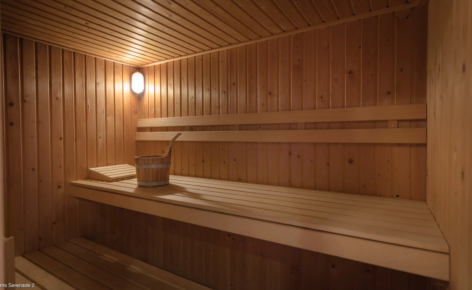 Sauna confortable à bord du MS Serenade 2, idéale pour des moments de détente pendant la croisière