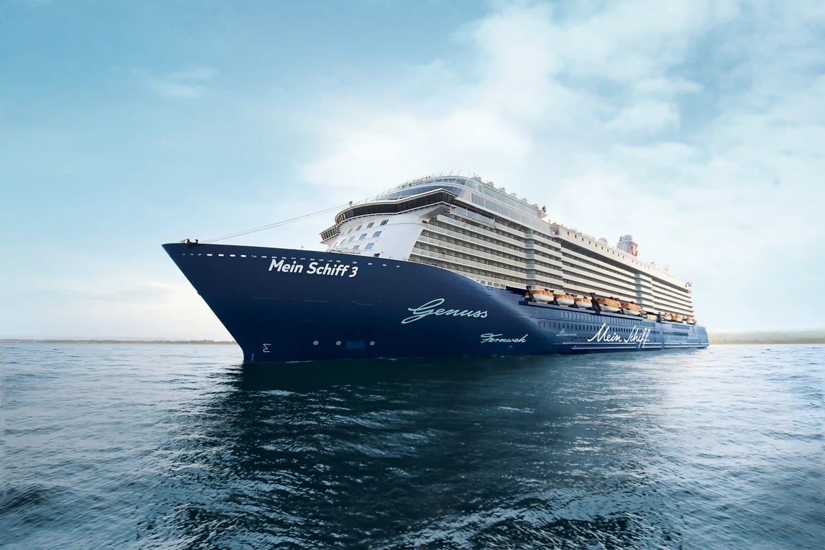 Aussenansicht von der Mein Schiff 3