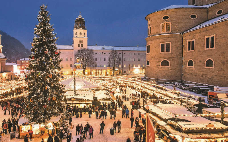 Herrlicher Adventsmarkt in Salzburg