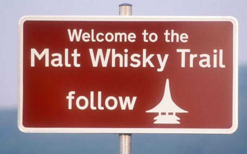 Schottland_Malt Whisky Schild