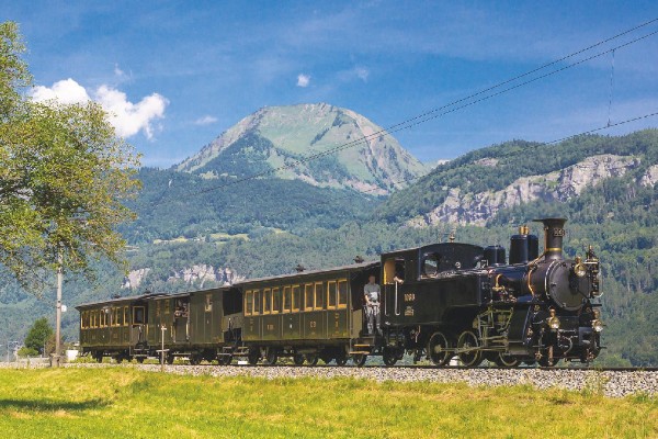 Romantisme trains vapeur au coeur de la Suisse 11