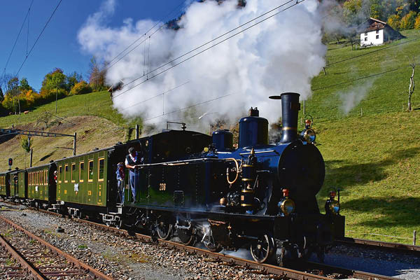 Romantisme trains vapeur au coeur de la Suisse 68
