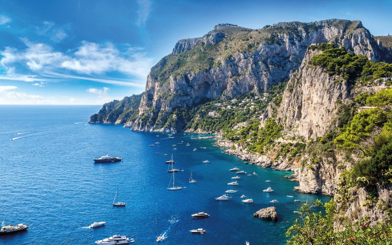 Amalfi & île ensoleillée de Capri 4
