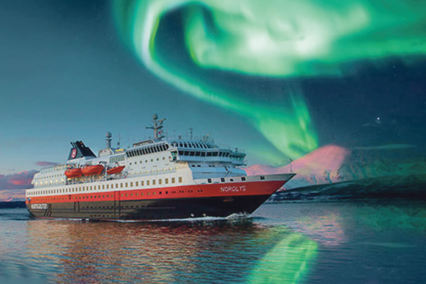 Hurtigruten & aurores boréales 10