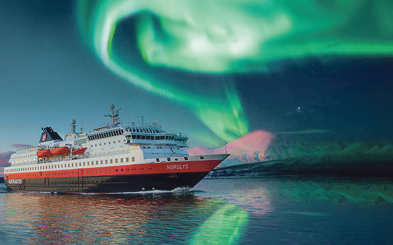 Hurtigruten & aurores boréales 1