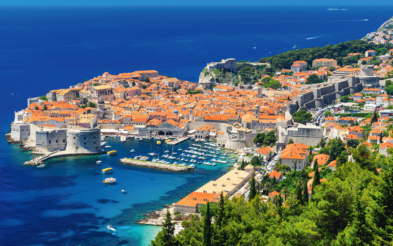 Croatie: des eaux cristallines & des côtes carte postale 2
